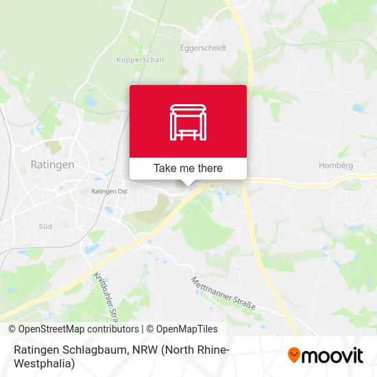 Карта Ratingen Schlagbaum