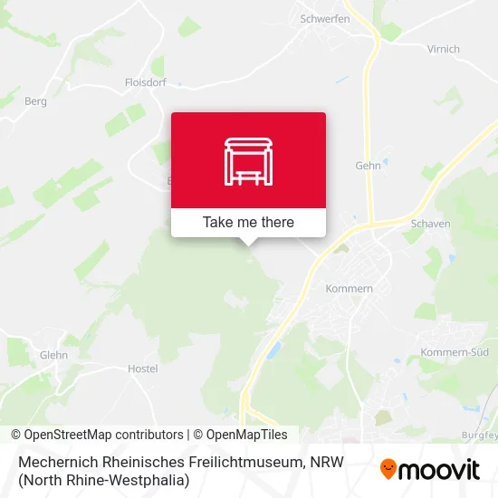 Карта Mechernich Rheinisches Freilichtmuseum