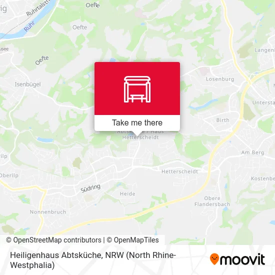 Heiligenhaus Abtsküche map