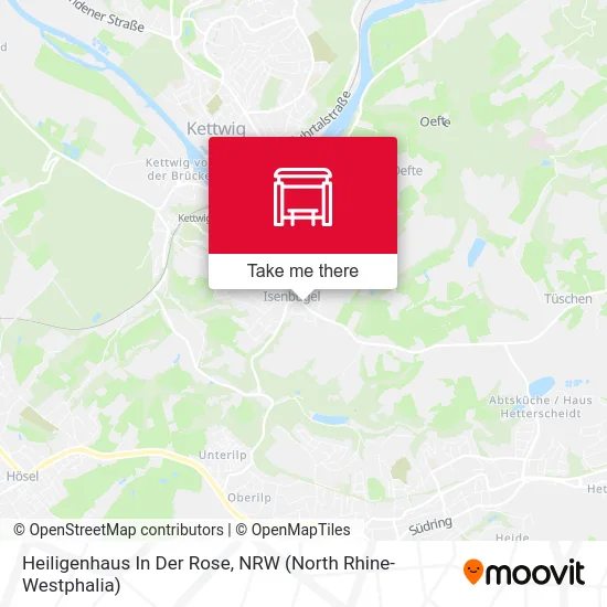 Heiligenhaus In Der Rose map