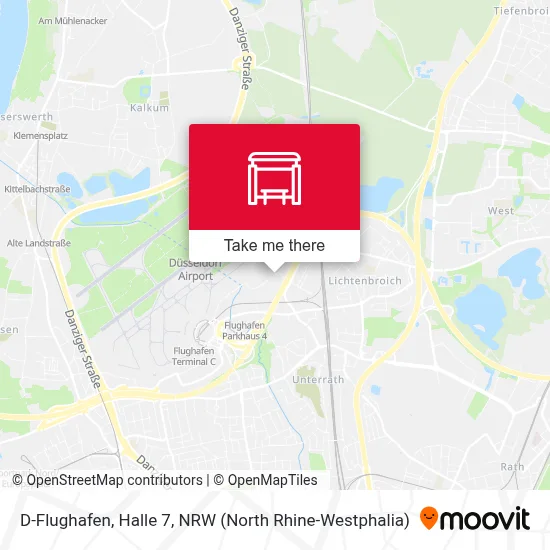 D-Flughafen, Halle 7 map