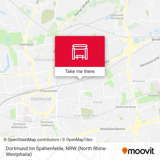 Карта Dortmund Im Spähenfelde
