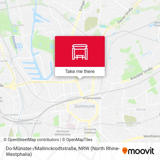 Карта Do-Münster-/Mallinckrodtstraße