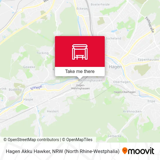 Hagen Akku Hawker map
