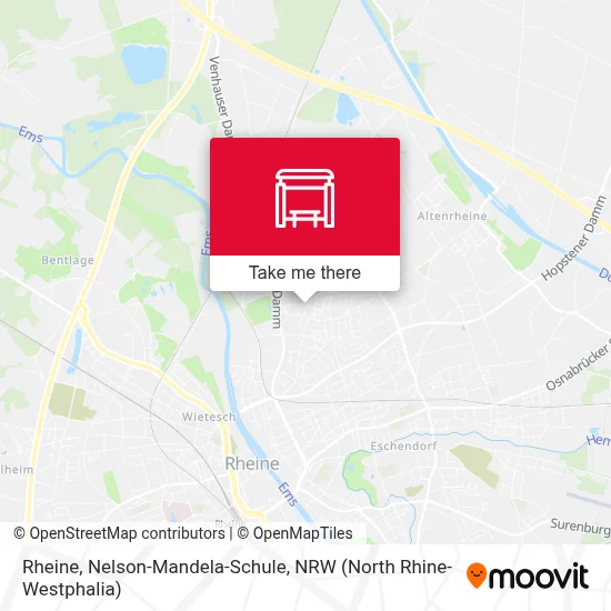 Rheine, Nelson-Mandela-Schule map