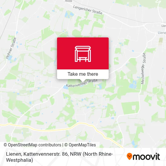 Lienen, Kattenvennerstr. 86 map