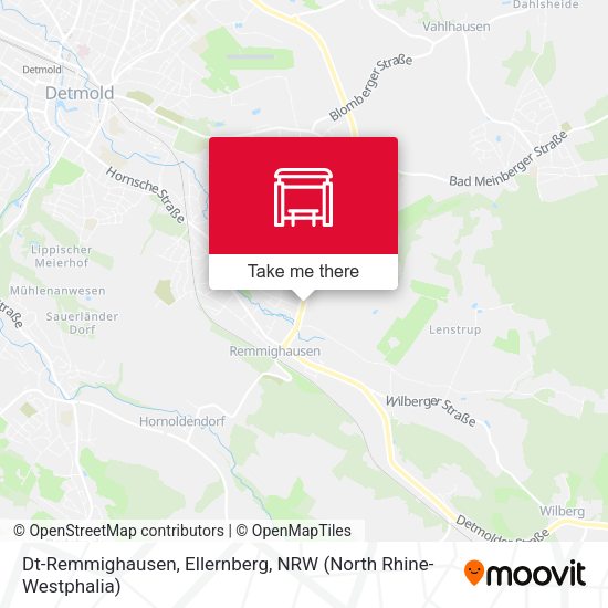 Карта Dt-Remmighausen, Ellernberg