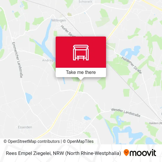 Карта Rees Empel Ziegelei