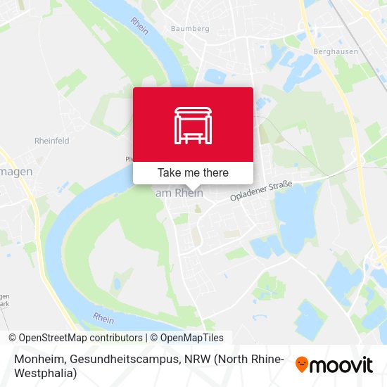 Карта Monheim, Gesundheitscampus
