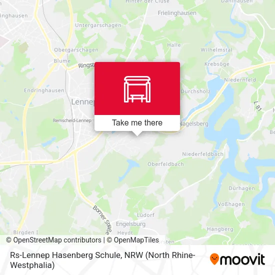 Карта Rs-Lennep Hasenberg Schule