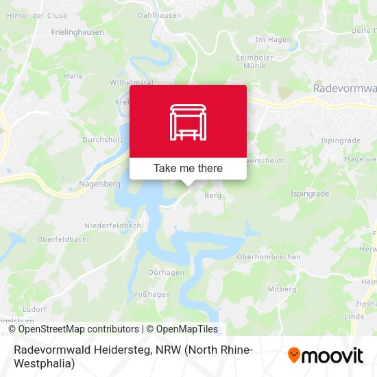 Карта Radevormwald Heidersteg