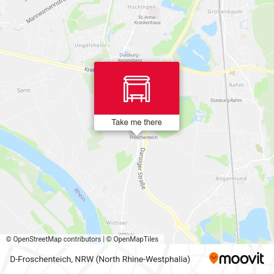 Карта D-Froschenteich