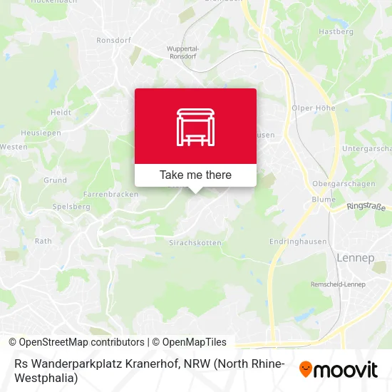 Карта Rs Wanderparkplatz Kranerhof