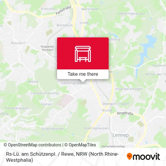 Карта Rs-Lü. am Schützenpl. / Rewe
