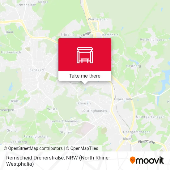 Remscheid Dreherstraße map