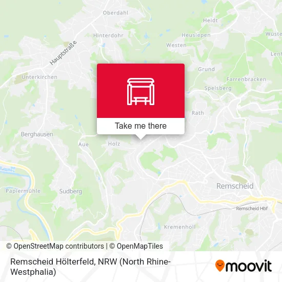 Карта Remscheid Hölterfeld