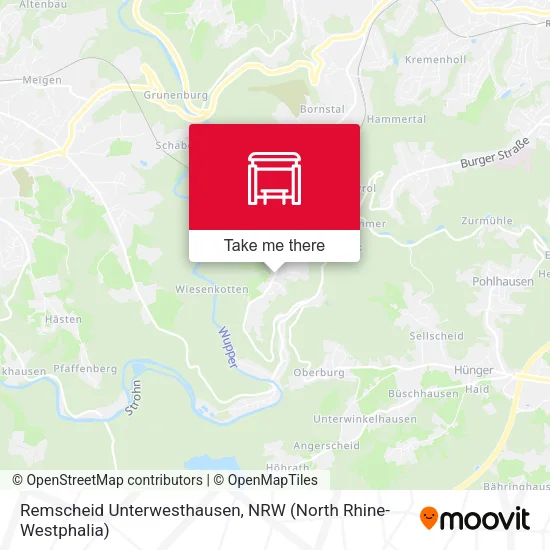 Карта Remscheid Unterwesthausen