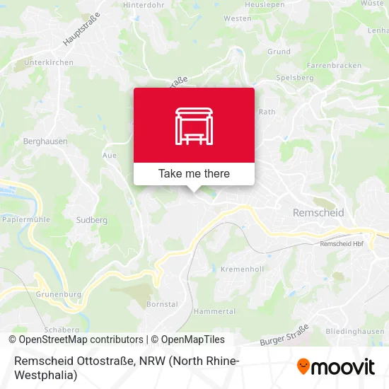 Карта Remscheid Ottostraße