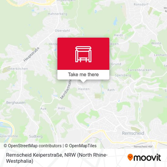 Карта Remscheid Keiperstraße