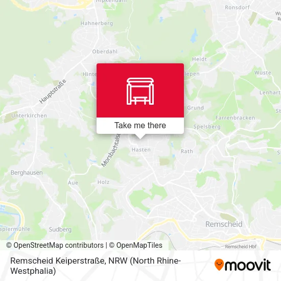 Карта Remscheid Keiperstraße