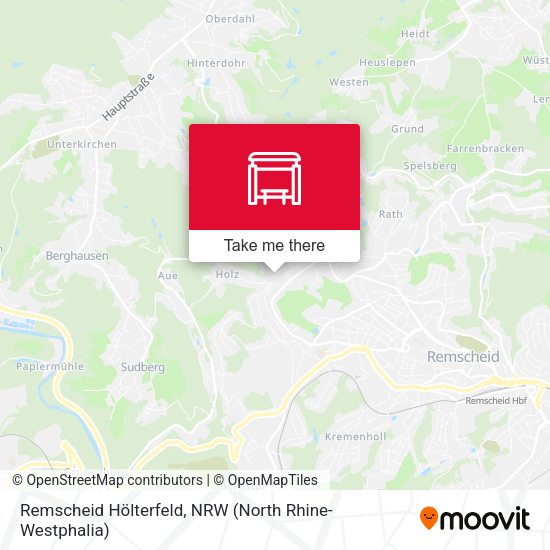 Карта Remscheid Hölterfeld