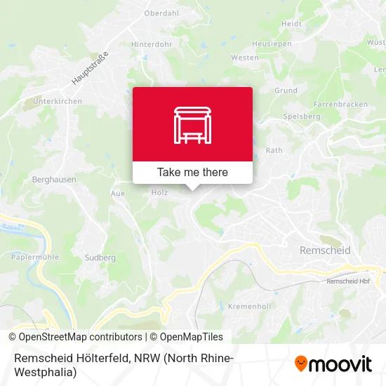Карта Remscheid Hölterfeld