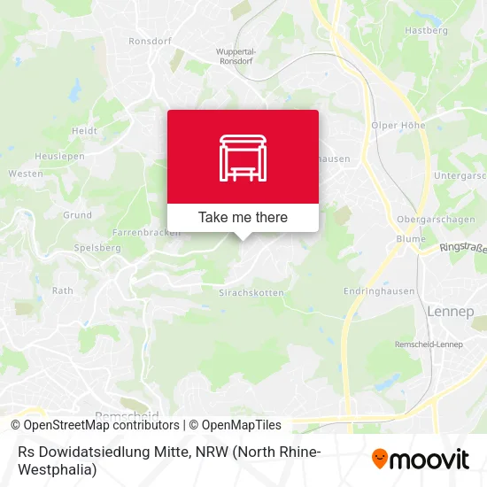 Карта Rs Dowidatsiedlung Mitte