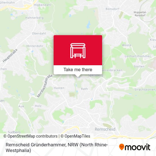 Карта Remscheid Gründerhammer