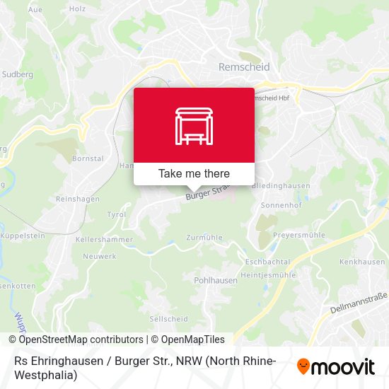 Карта Rs Ehringhausen / Burger Str.
