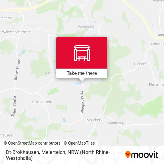 Карта Dt-Brokhausen, Meierteich