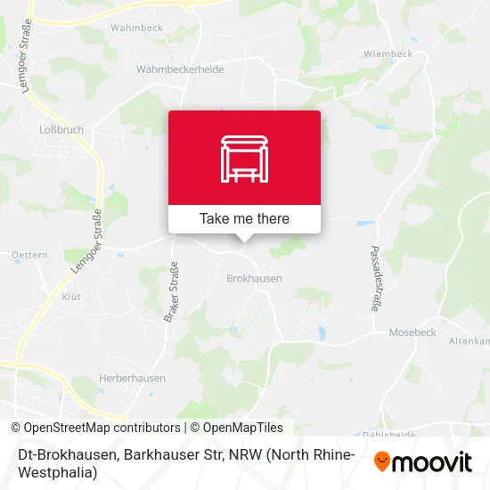 Карта Dt-Brokhausen, Barkhauser Str