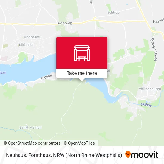 Neuhaus, Forsthaus map
