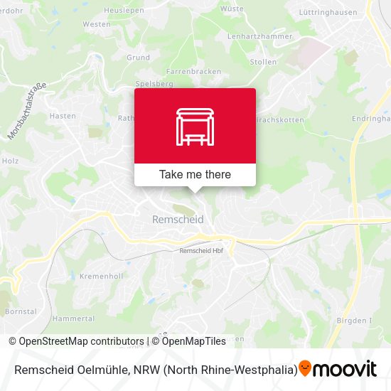 Карта Remscheid Oelmühle
