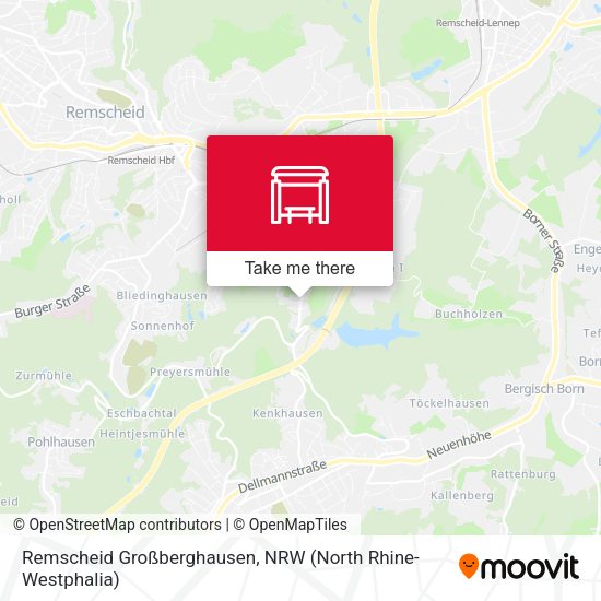 Карта Remscheid Großberghausen
