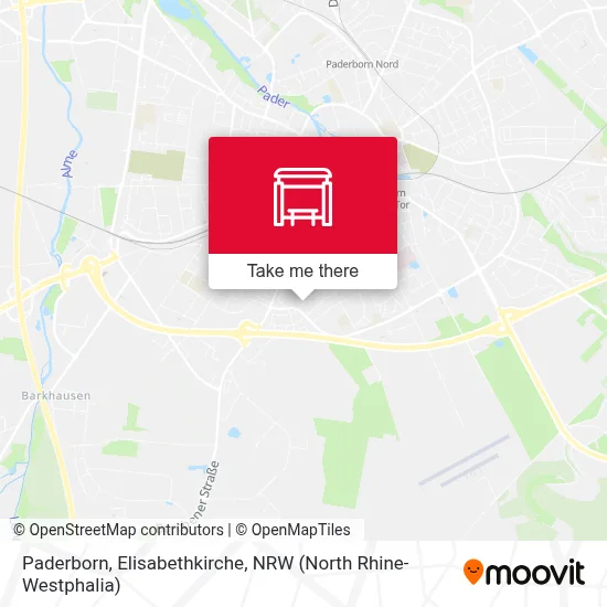 Paderborn, Elisabethkirche map