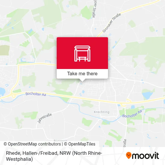 Rhede, Hallen-/Freibad map