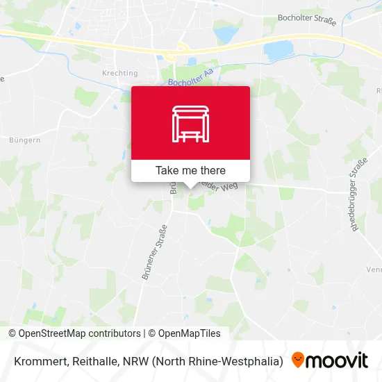 Krommert, Reithalle map