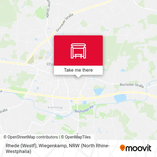 Rhede (Westf), Wiegenkamp map