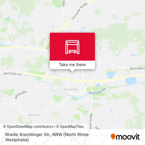 Rhede, Krechtinger Str. map