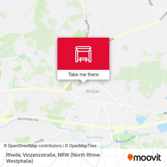 Rhede, Vinzenzstraße map