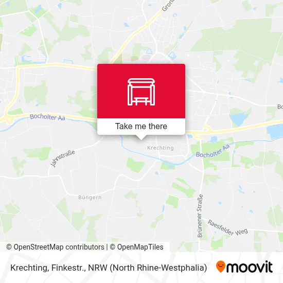 Krechting, Finkestr. map