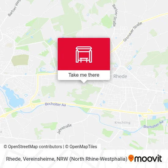 Rhede, Vereinsheime map