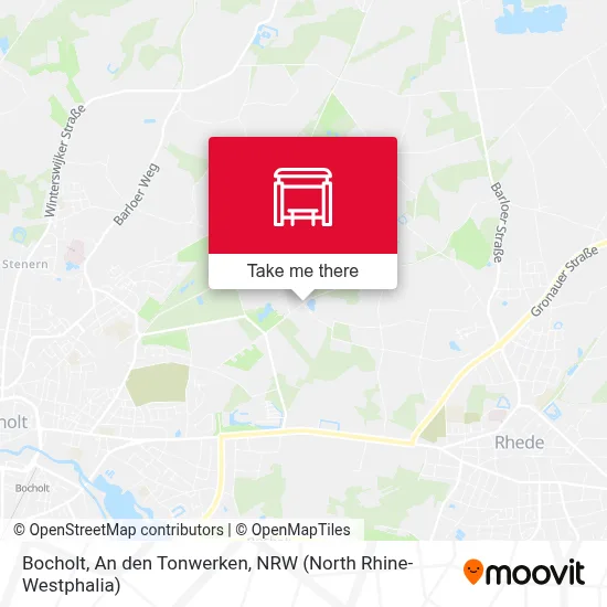 Bocholt, An den Tonwerken map