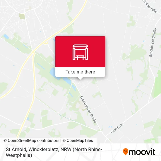 St Arnold, Wincklerplatz map