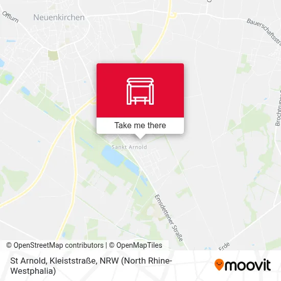 St Arnold, Kleiststraße map