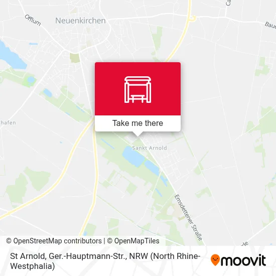 St Arnold, Ger.-Hauptmann-Str. map