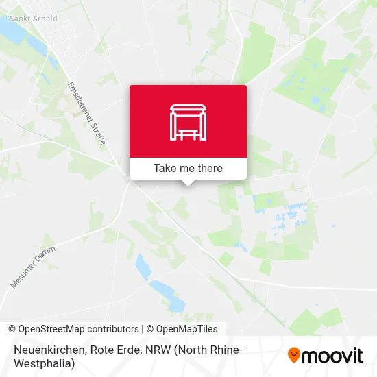 Neuenkirchen, Rote Erde map