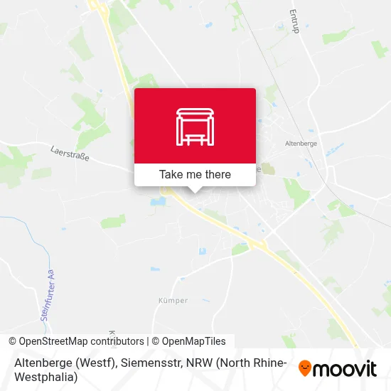 Altenberge (Westf), Siemensstr map