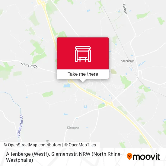 Altenberge (Westf), Siemensstr map
