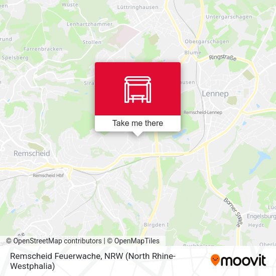 Карта Remscheid Feuerwache